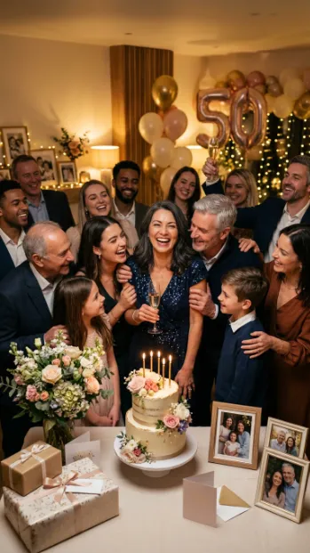 24 heartfelt 50th birthday wishes
