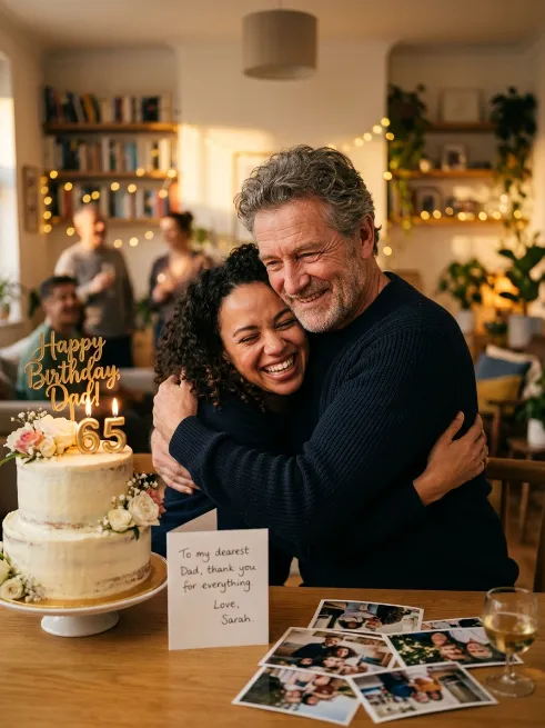 A birthday wish for a father figure