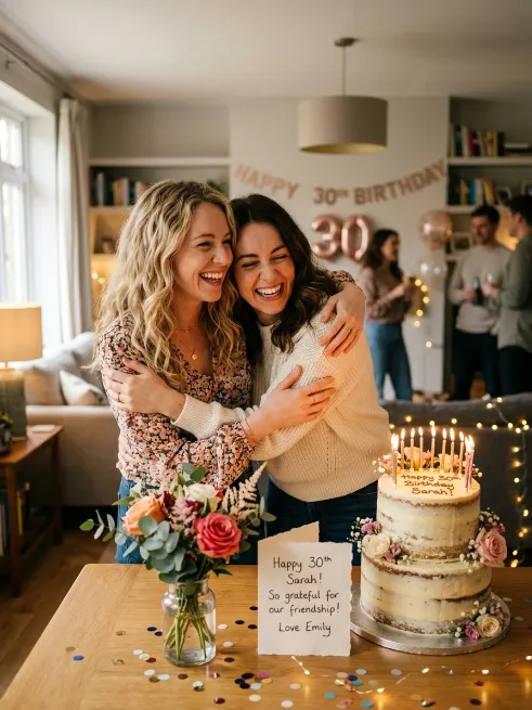 Birthday wishes for close friends