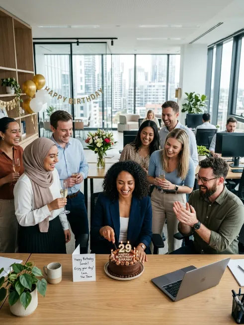 Birthday wishes for coworkers and colleagues