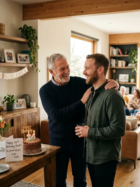 Birthday wishes from dad to son