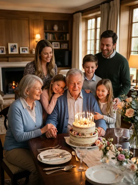 Blessing style birthday wishes for grandpa
