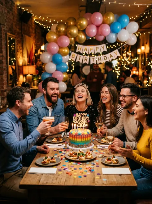 Fun and playful birthday wishes for friends