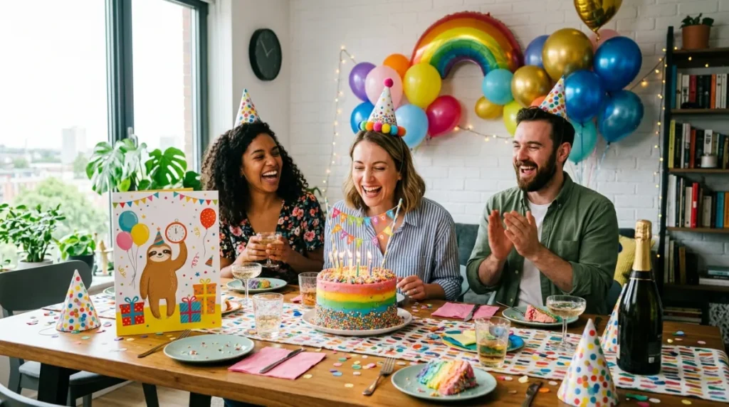 Funny belated wishes