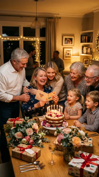 Heartfelt birthday blessings for family