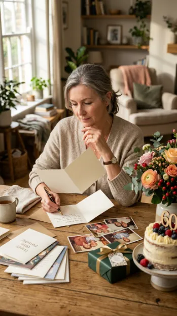 How to choose the right words for a 60th birthday