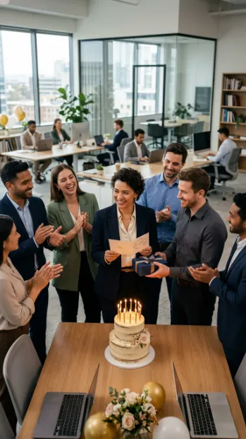 Professional birthday wishes for a manager or senior colleague