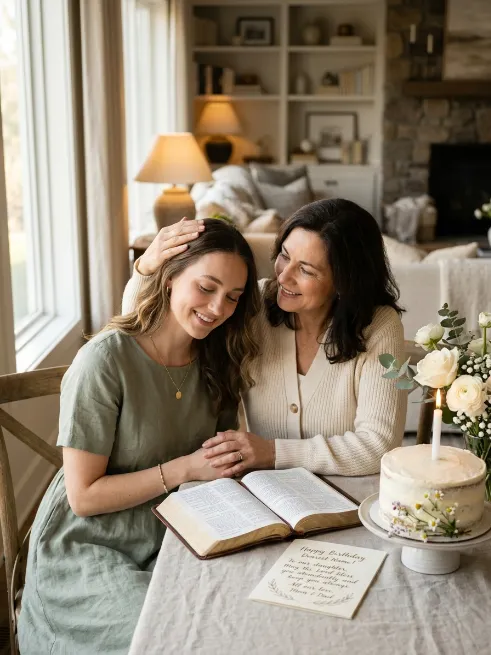 Religious and blessing style birthday wishes for daughter