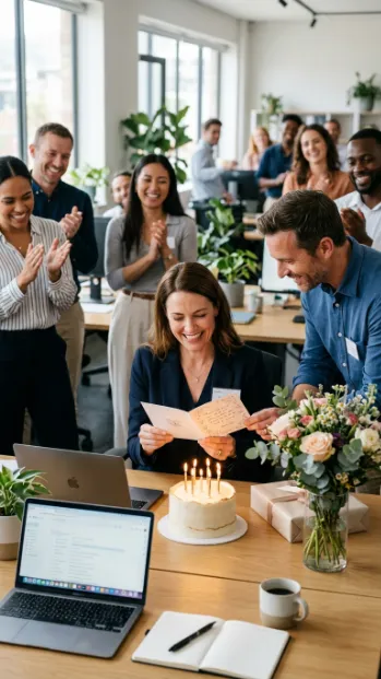 Thoughtful and encouraging birthday wishes for a colleague