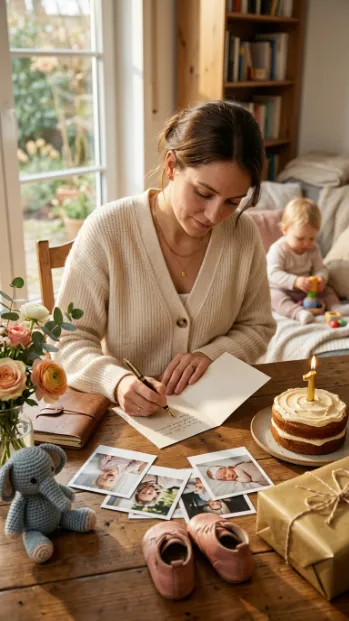 Tips for writing your own first birthday wish