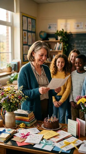 Heartfelt birthday wishes for a teacher