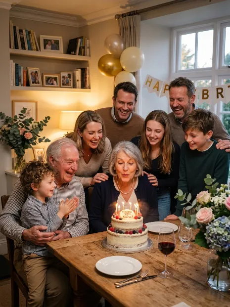 Short birthday wishes for family