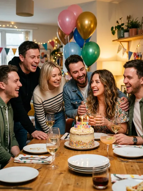 Short birthday wishes for friends