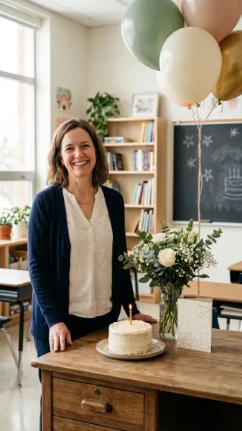 Short and simple birthday wishes for a teacher
